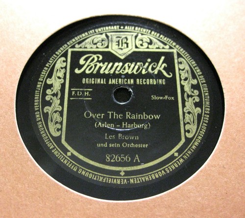 Les brown over the rainbow - brown, /