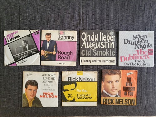 7singles ricky nelson johnny - 7singles-ricky,