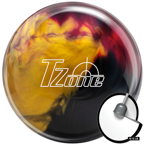 Bowling ball brunswick tzone - bowling,