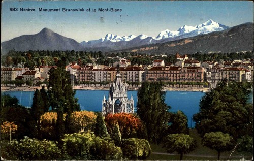 Genf genève schweiz 1931 - genf,