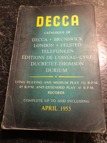 Decca brunswick telefunken - decca-brunswick, lp
