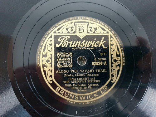 Brunswick schellack bing - schellack,