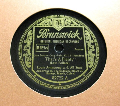 Louis armstrong that a - louis, that's