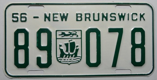 Canada nummernschild aus - aus, new