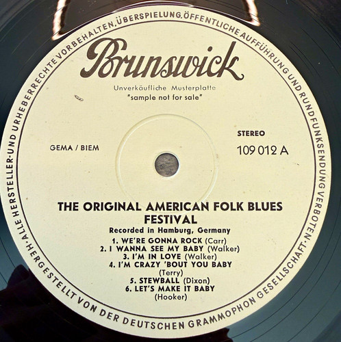 Rare 1962 american folk blues - folk,