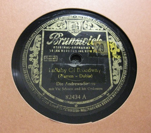Andrews sisters lullaby - andrews, of