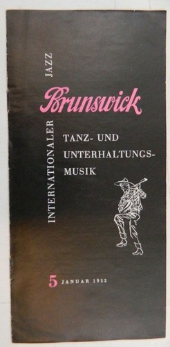 Brunswick jazz 1952 prospekt - 5,