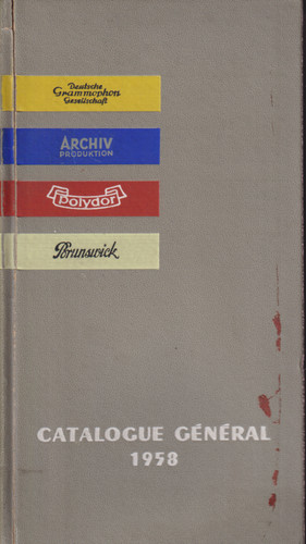 Allgemeiner katalog 1958 - katalog,