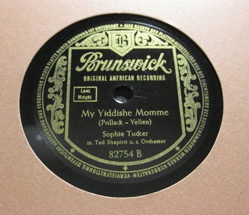 Sophie tucker yiddishe - tucker,