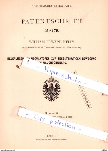 Original patent e - -, w.
