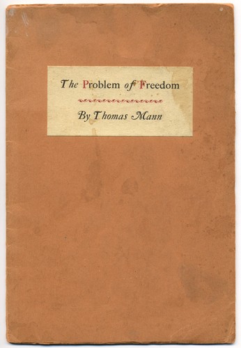 Thomas mann the - thomas, problem
