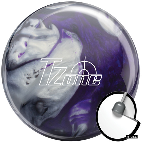 Bowling ball brunswick tzone - bowling,