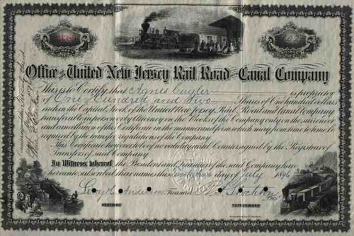 United new jersey canal - new, rr