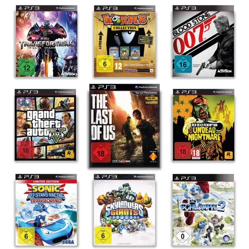 Playstation spiele auswahl - -,