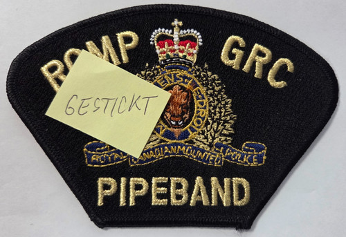 Canada police patch - canada, mountie