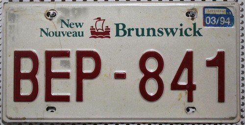 Kanada nummernschild new - nummernschild,